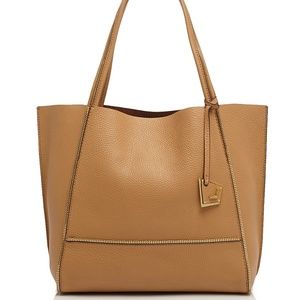 NWT Botkier Camel Soho Pebbled Leather Tote